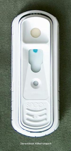 Negatieve Giardia snaptest van Idexx, een snelle en betrouwbare manier om Giardia aan te tonen